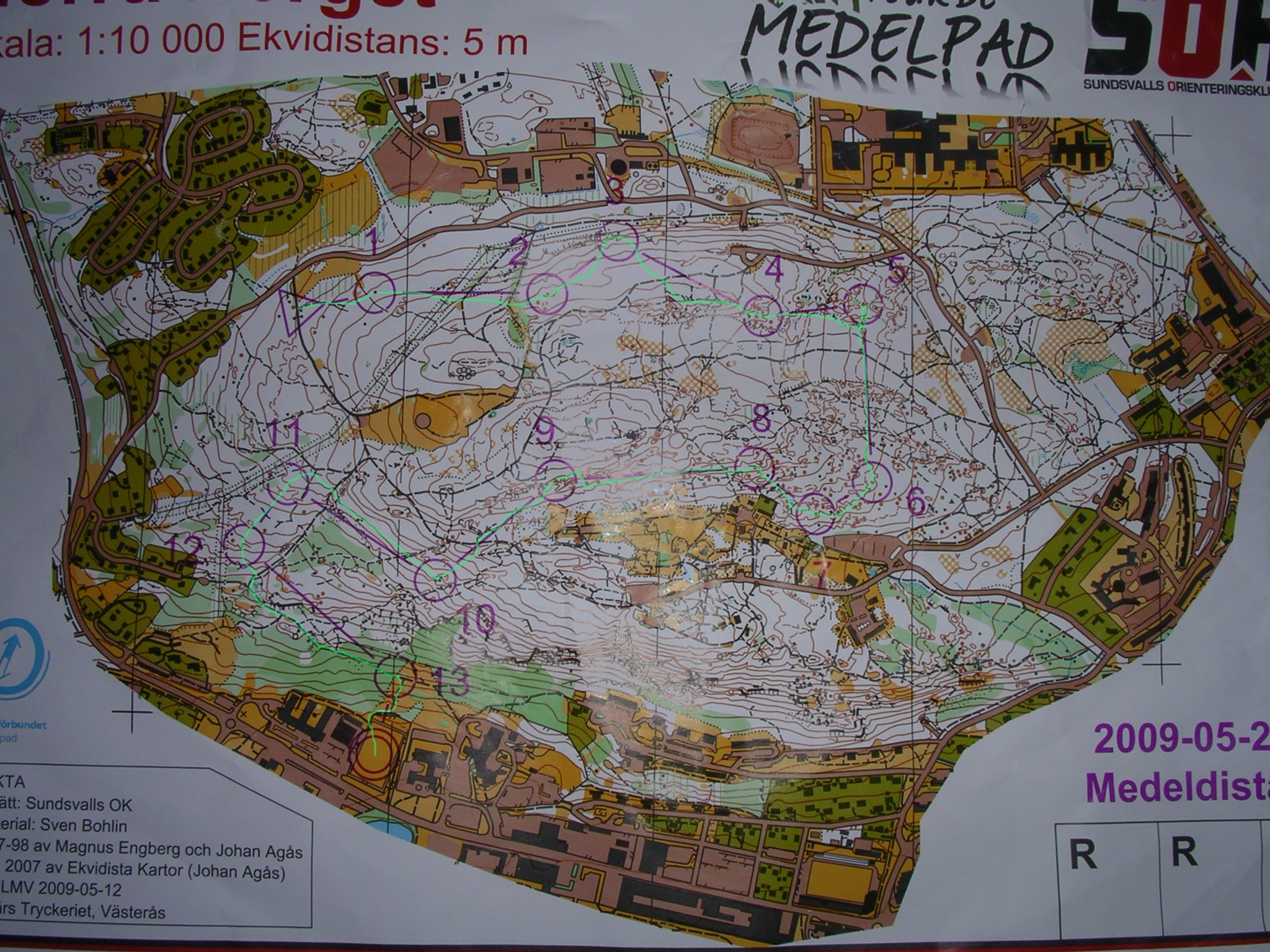 Tour de Medelpad - Sundsvallsträffen Medel (21/05/2009)