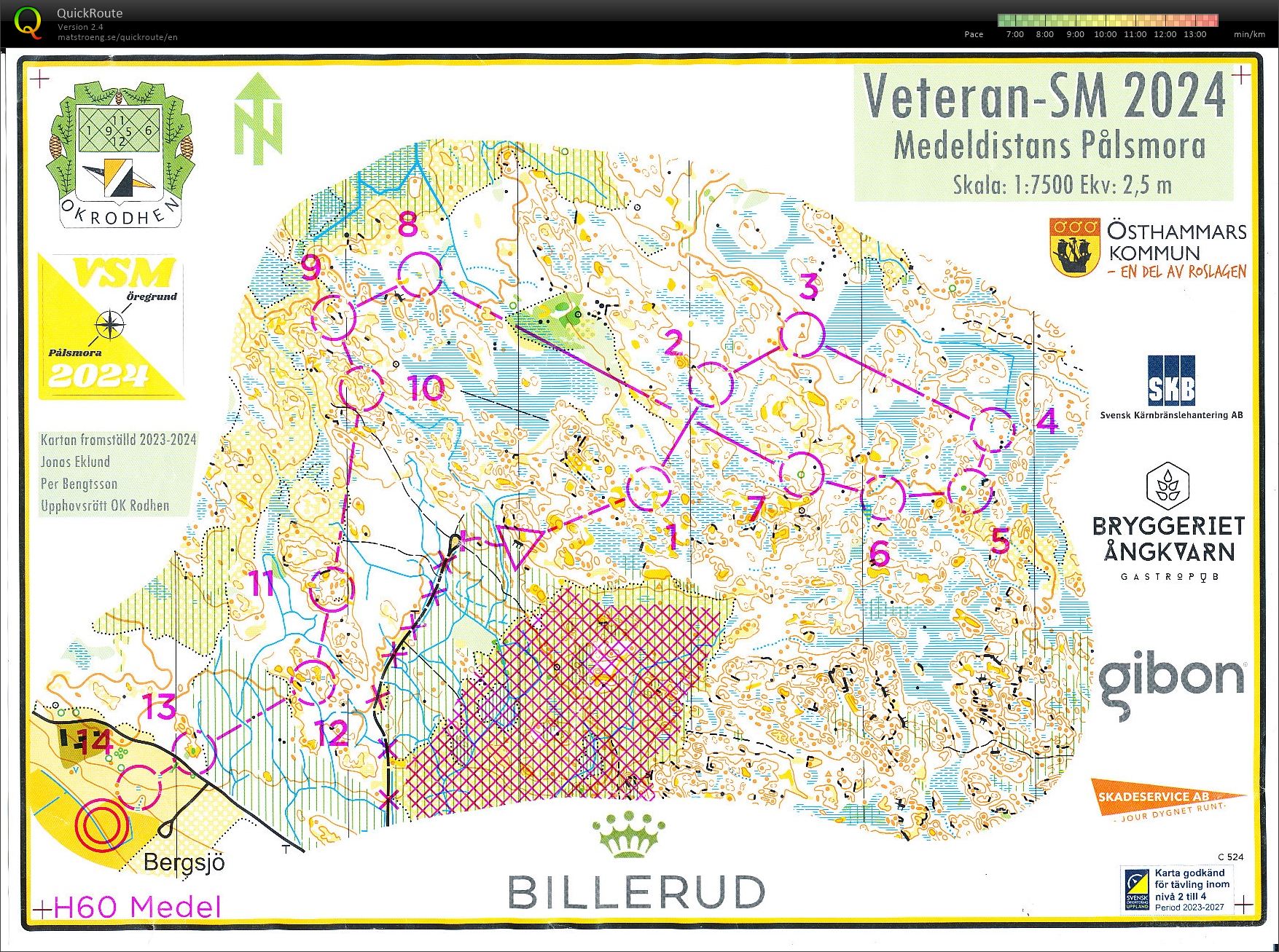 Veteran-SM medel (31.08.2024)